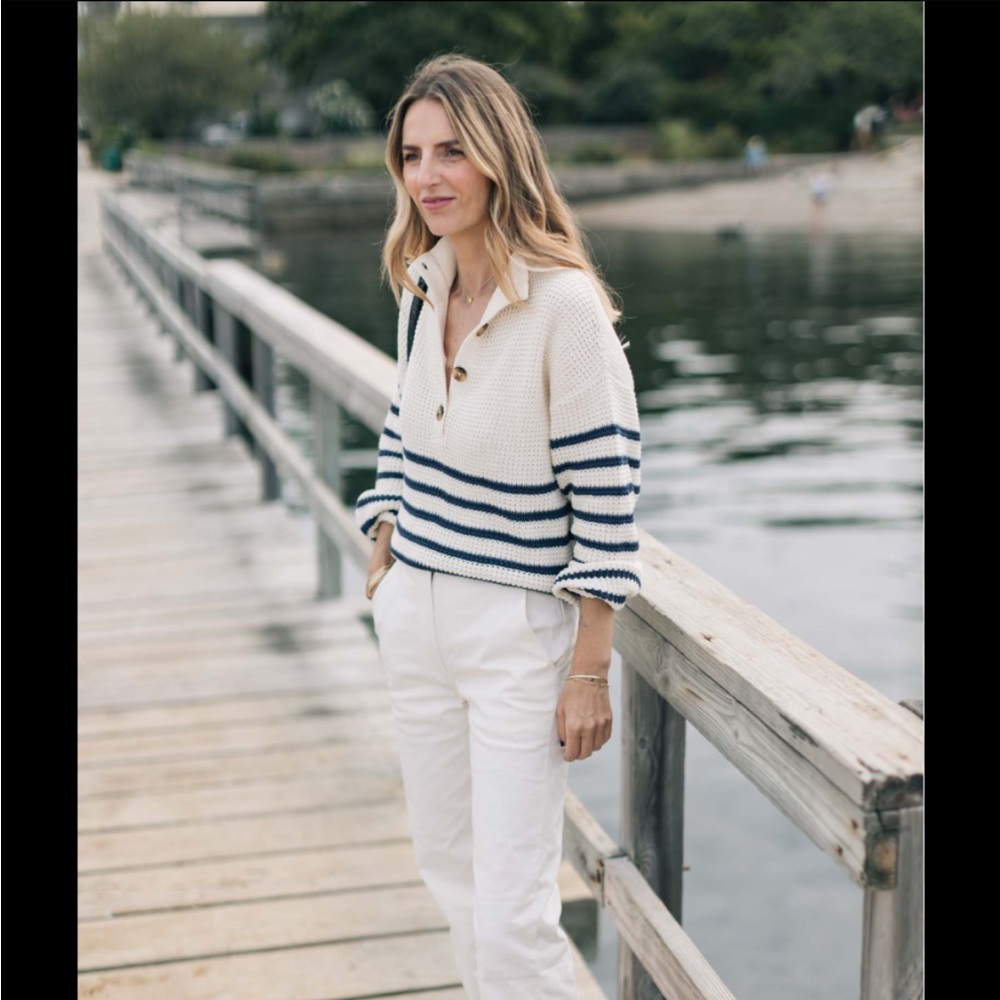 Able Jess Kirby Marin Sweater Striped Knit